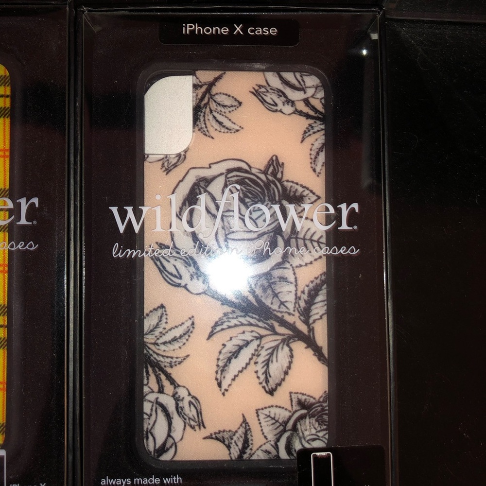 Wildflower iPhone X case